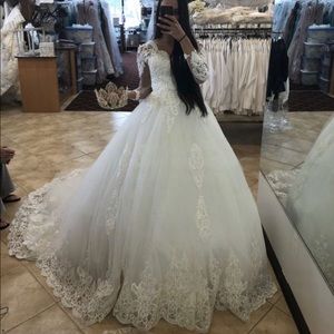 Handmade bridal gown custom